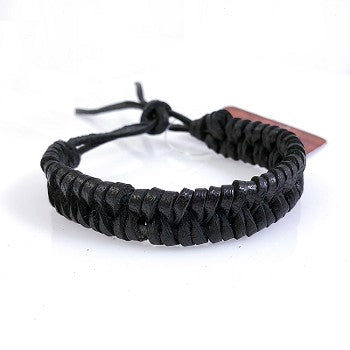 Balinese Tribal Evolution Leather Bracelet